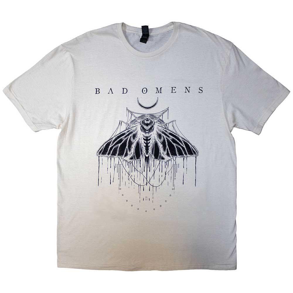 Bad Omens Unisex T Shirt Moth Natural